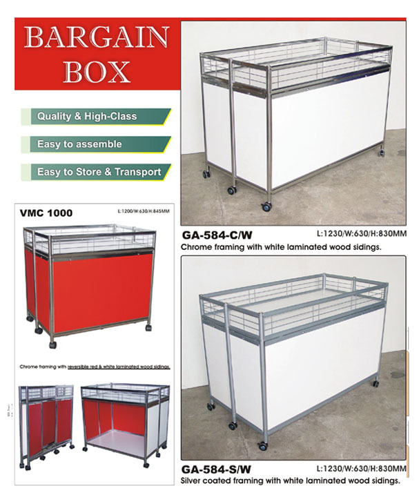 Visual Merchanding Center Department Store and Supermarket Display